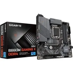 Produktbild Gigabyte B660M GAMING X DDR4 Mainboard schwarz