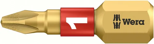 Bit, diamantbeschichtet, mit Bi-Torsionsbereich, für Kreuzschlitz-Schrauben 1/4