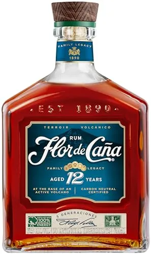 FLOR DE CAÑA Centenario Rum 12 Jahre 40% Vol 0.7 l