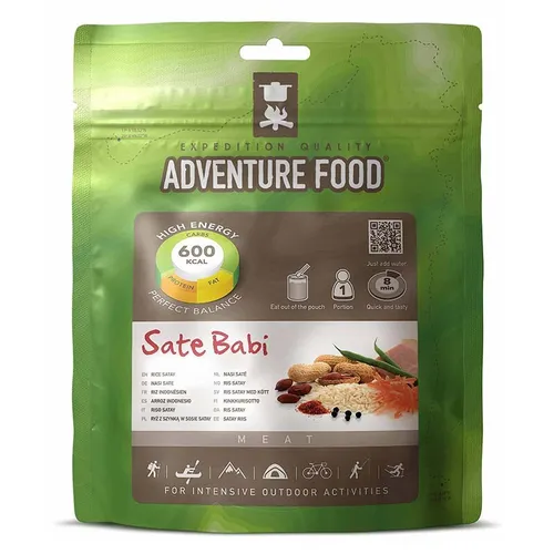 Adventure Food Nasi Sate - Reis mit Schinken-Erdnusssoße