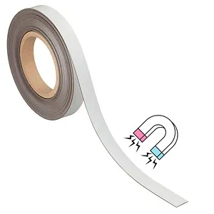 Maul Magnetband 65243, beschreibbares Kennzeichnungsband - Sonstige Planungsmittel, ideal für flexible Kennzeichnung an eisenhaltigen Oberflächen, individuell zuschneidbar und abwischbar.