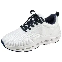 ara Damen Rio Sneaker, Weiss, 40 EU Weit - Damen-Sneaker mit Wechselfussbett und High Soft Technologie für höchsten Tragekomfort den ganzen Tag.