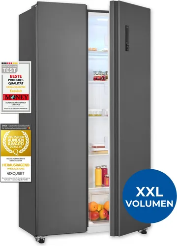 Side-by-Side-Kühlschränke bis 1000 Euro von Exquisit
