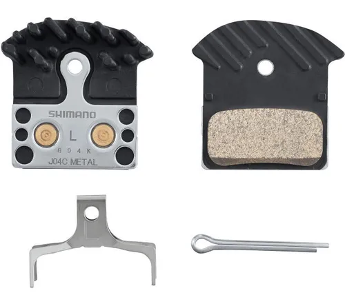 SHIMANO Scheibenbremsbelag J04C Metall lose verpackt XTR, DEORE XT, SLX, ALFINE