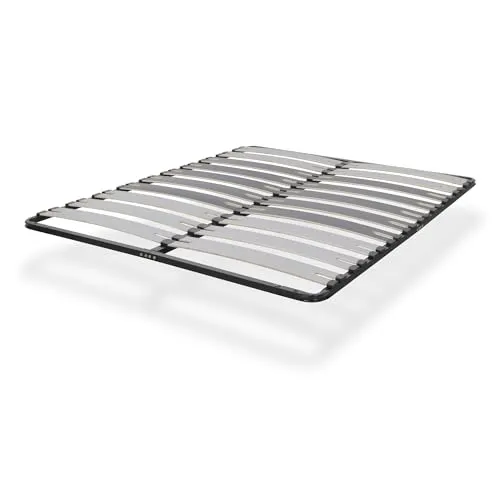 Lattenrost ERGO DECK - Extra stabil für gesunden Schlaf - Lattenroste extra stabil, mit 20 elastischen Federholzleisten für optimalen Liegekomfort und ergonomische Anpassung. Ideal für alle Schlafpositionen und bis 300 kg belastbar.