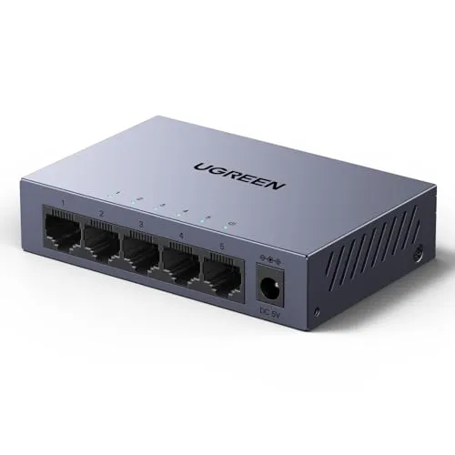 UGREEN 5-Port Gigabit Managed Switch
