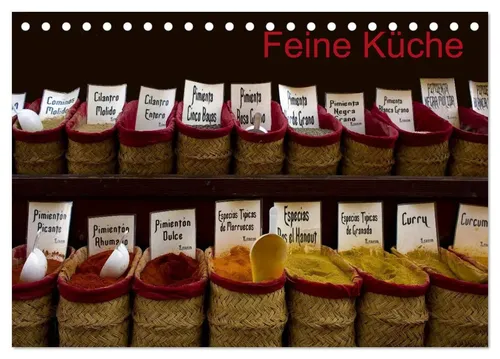 AnGe AnGe | Feine Küche (Tischkalender 2026 DIN A5 quer), CALVENDO...