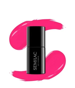 Semilac UV Colours UV Gel Polish Gel Nagellack 7 ml 517 SemiBeats by Margaret Neon Pink