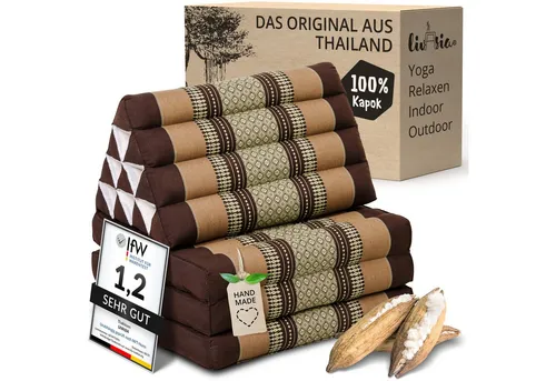 Zierkissen Braun von livasia