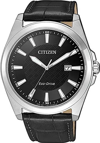 CITIZEN Eco-Drive Saphire Herren Armbanduhr BM7108-14E - Armbanduhren für Herren mit Eco-Drive Technologie, die selbst bei schwachem Licht auflädt und über sechs Monate ohne Licht läuft - kein Batteriewechsel nötig!