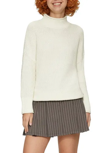 Q/S by s.Oliver Damen Pullover 2150204 - Stylischer Pullover mit Stehkragen und langen Ärmeln, ideal für einen lässigen Look. Perfekt für die kühle Jahreszeit, bequem im Regular Fit.
