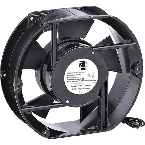 TRU COMPONENTS TC-NA17050-230B1 Axiallüfter 230 V/AC 299 m³/h (L x B x H) 172...