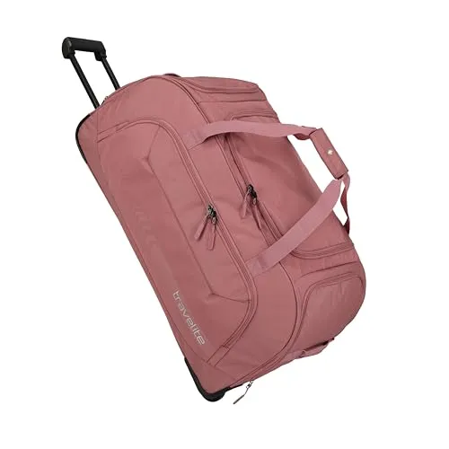 Travelite Kick Off Reisetasche XL mit Rollen - 120 Liter Volumen, leicht und robust für Sport und Urlaub, mit praktischen Außentaschen