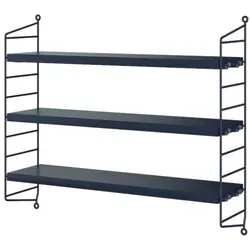 Produktbild String Furniture Pocket modulares Regalsystem Nybroblau/Nybroblau