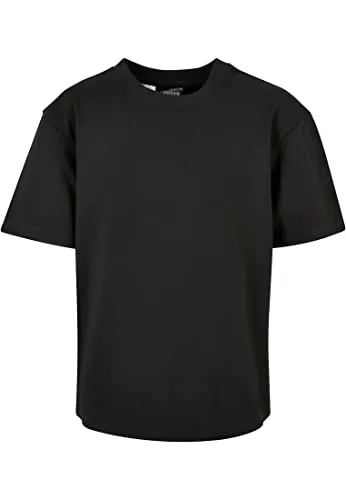 Urban Classics Jungen T-Shirt Boys Heavy Oversize Tee, lässiges T-Shirt für Jungen, Black, 110/116
