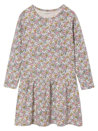 vertbaudet Kleid in Rosa/ Bunt, Größe 128, bunt/Rosa, Baby in pink von vertbaudet