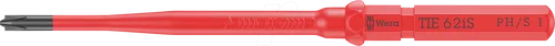 WERA 05006516001 - Wechselklinge Kraftform Kompakt, VDE 62 iS, Kreuzschlitz (PH/S),