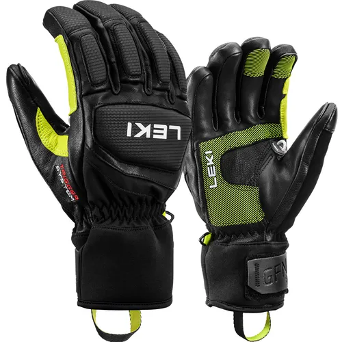 Leki Herren Handschuh GRIFFIN PRO 3D black/lime/white von LEKI