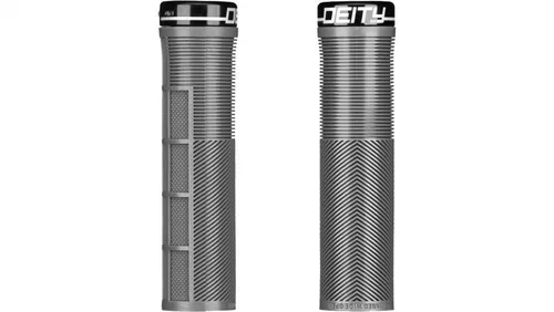 Deity Fahrradlenkergriff Deity Knuckleduster Grips Stealth, MTB-Lock-On Griffe, 132 mm, 32 mm Ø