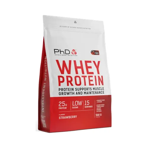 PhD Whey Protein (500g) Strawberry (37,80 EUR/kg)