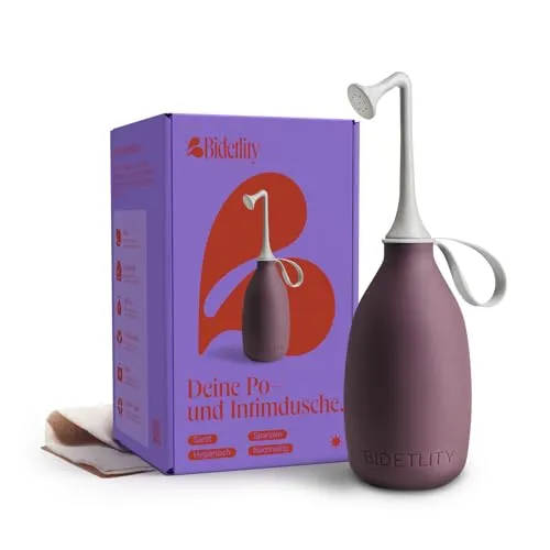 Bidetlity Podusche & Intimdusche 3.0 – Tragbares Reisebidet