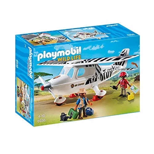 Playmobil Safari Flugzeug 6938 – Abenteuer im Dschungel von PLAYMOBIL