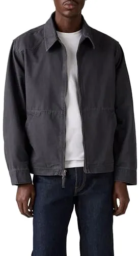 Levi's Polk Jacket Dark Phantom - Funktionsjacke mit maschinenwaschbarem Material, ideal für vielseitige Outdoor-Aktivitäten.