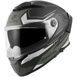 Bogotto FF118 Vilial Motorradhelm mit Pinlock-Vorbereitung in grün von Bogotto