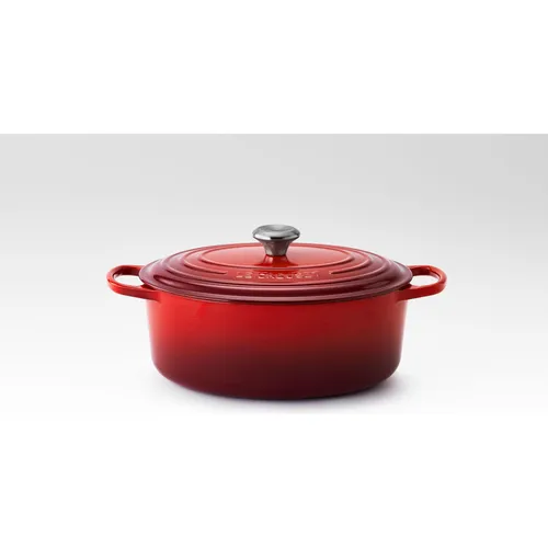 Le Creuset Signature Gusseisen-Bräter Ø 31 cm in rot von Le Creuset
