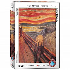 eurographics Puzzle - Der Schrei von Edvard Munch - 1000 Teile 300997