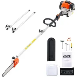 VEVOR Benzin Hochentaster 2,08–3,58m Teleskopsäge