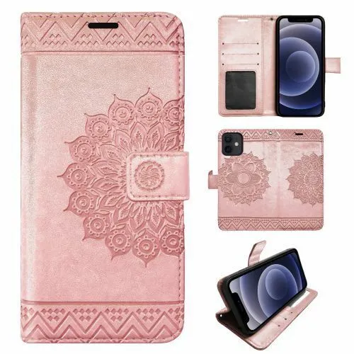 iPhone 12 Mini Hülle Handy Tasche Handyhülle Schutz Schale Flip Cover Case Etui