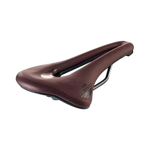 Selle San Marco SHORTFIT 2.0 Supercomfort Racing – Leichter Gravel- & Bikepacking-Sattel mit anatomischem Loch, extra Gel, Stahlrahmen – Größe L3, Rot