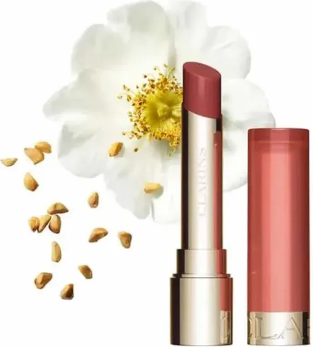 CLARINS Lip Oil Balm 03 Lychee - 2,9 g - Lippenpflege mit Make-up-Effekt, sorgt für super gepflegte Lippen in zarter Farbe und bietet 24 h Feuchtigkeitsversorgung. Ideal für die tägliche Anwendung!