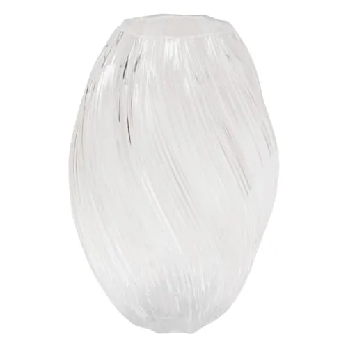 Atmosphera - Vase Valma transparent h27cm