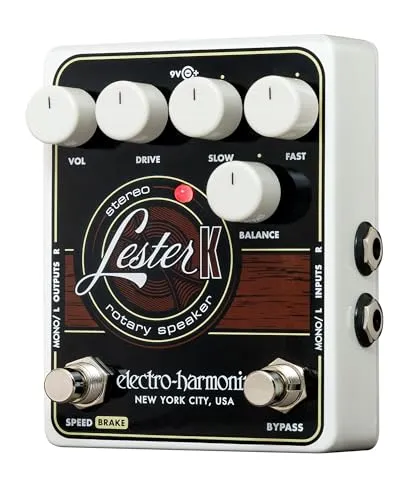 Electro Harmonix Lester K Gitarren-Effektgerät - Gitarren-Effektgerät mit einzigartigem Leslie-Effekt, ideal für kreative Klanggestaltung und Made in USA.