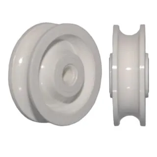 Seilrolle 57/40 mit breiter Nut und Gleitlagerung