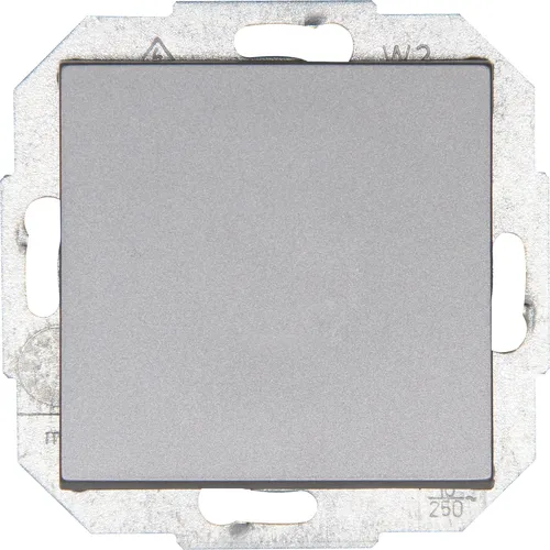 Kopp Athenis  stahl / silber Kreuzschalter in silber von Kopp