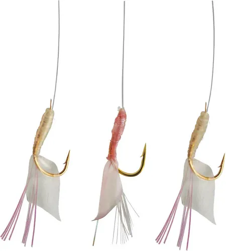 Jenzi Barsch Hegenen 3 Super Jigs komplett montiert Bunt