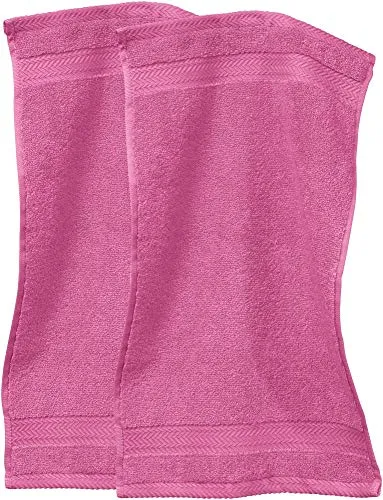 Erwin Müller Gästetuch Friedrichshafen 2er- Pack, 100% Baumwolle rosa Größe 30x50 cm - Premium-Qualität, unvergleichlich saugfähig, hautsympatisch, formstabil (weitere Farben)