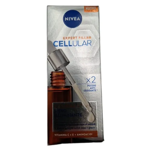 NIVEA Cellular Expert Filler Vitamin C Aufhellendes Serum, 30 ml, Anti-Falten un