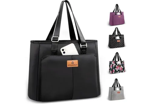 Kühltasche Lunchtasche Picknicktasche Damen 15L Schwarz