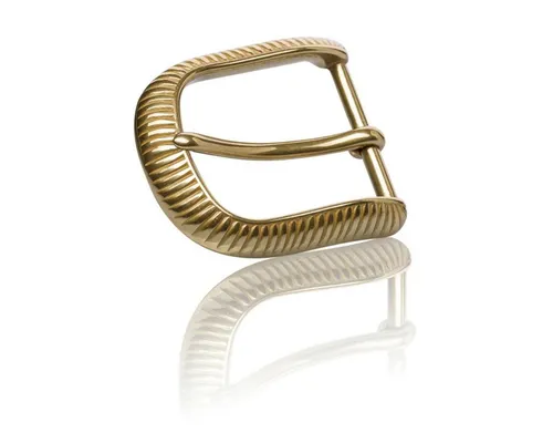 FREDERIC HERMANO Gürtelschnalle 35mm Messing Bronze - Buckle Bergamo - 331007610020 Metall matt messing antik Austausch Wechsel Schnalle für Gürtel