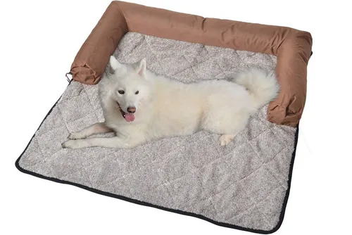 RAIKOU Hundematte Hundebett Hundsofa Tierbedarf Tiebett M L XL, Plüsch, 70X90cm 90x90cm Waschbar Rutschfest