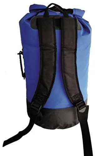 crazy4sailing Sportrucksack Wasserdichter Seesack 100L - Daypacks - Robuster, wasserdichter Rucksack mit Rollverschluss, ideal für Wochenend-Törns oder Reisen in feuchten Gebieten. 100 Liter Volumen und gepolsterte Schultergurte für höchsten Komfort.