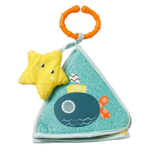 Fehn Badespielzeug U-Boot Badebuch – Baby Spielzeug für die Badewanne