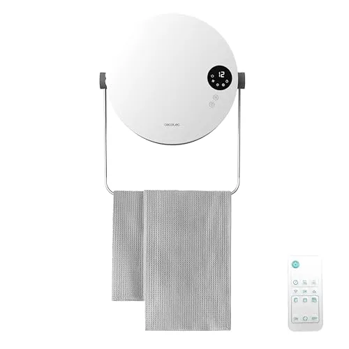Cecotec ReadyWarm Handtuchwärmer 2000 W, elegant & effizient
