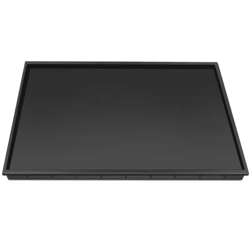 Royouzi Silikon Unterlage für Kaffeevollautomaten - Kaffeevollautomat Unterlage 48 x 29 cm, schützt Ihre Arbeitsfläche vor Feuchtigkeit und Hitze mit erhöhten Kanten für effektiven Verschüttungsschutz.