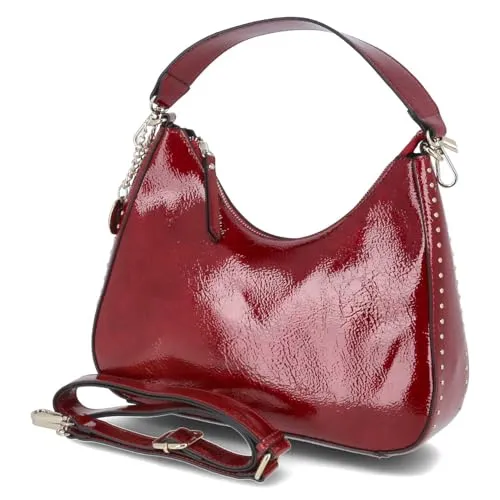 Fräulein Frida FF2012,600 Handtasche Synthetik Damen in rot