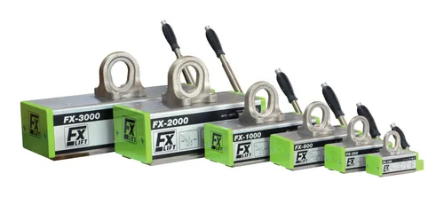 Flaig Lasthebemagnet FX-150 in weiß von Flaig